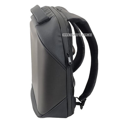 Loy Bags LED backpack T3-HD LED with LED screen display side view high quality zip and materials